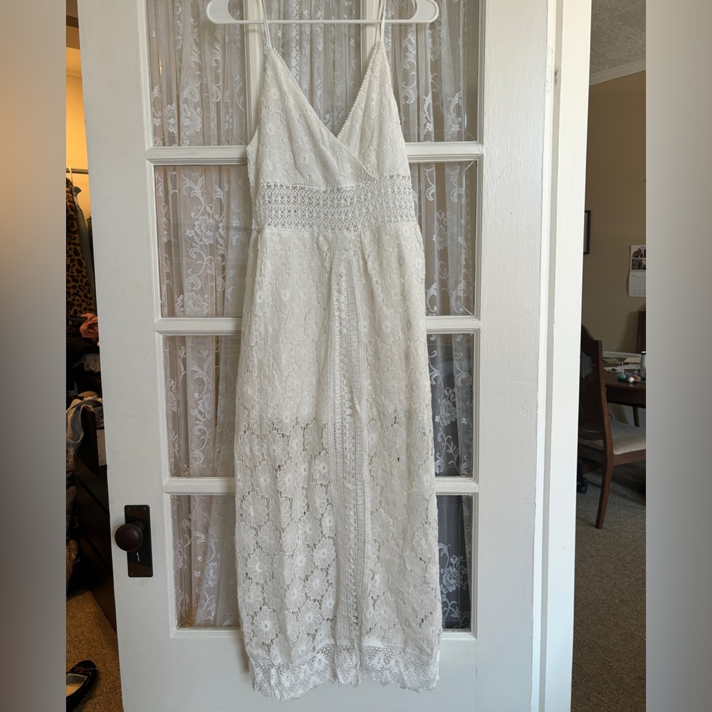 White dress